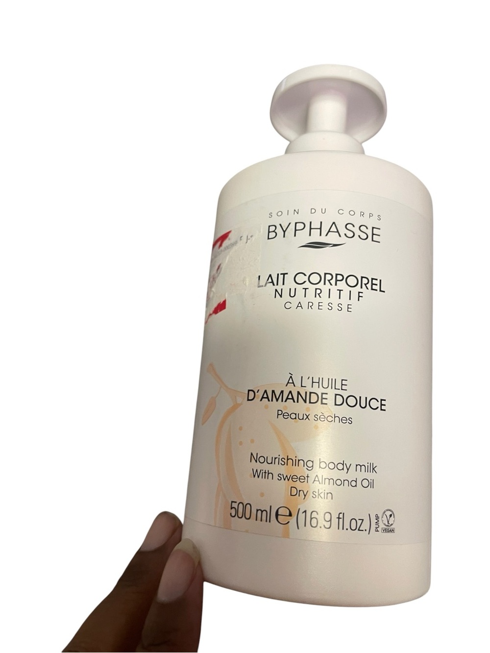 Nourishing Body Milk with Sweet Almond Oil — White